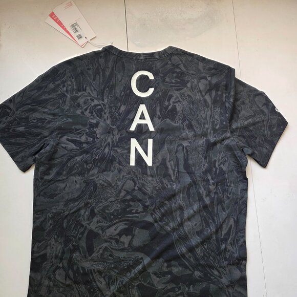 Lululemon Men's Black Large Fundamental Team Canada T-Shirt [New w/ Tags] - Picture 4 of 7